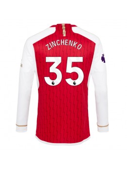 Billige Arsenal Oleksandr Zinchenko #35 Hjemmedrakt 2023-24 Langermet
